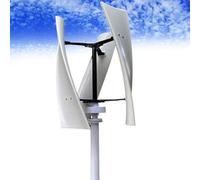 ZXDTVFGN Kit Générateur d' Éolienneverticale 3000w/8000w, à Aimant Permanent Triphasé Ca à 3 Pales, Système d' Énergie Éolienne 48v Haute Efficacité pour Solutions' Énergie Renouvelable