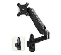 ZXDTVFGN Support Mural pour Écran TV de 15 à 27 Pouces, Bras Articulé pour Un Seul Écran, Compatible Vesa 75/100 mm, Capacité de Charge de 2 à 6, 5 kg