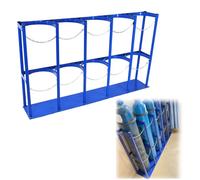 ZXDTVFGN Support pour Bouteille de Gaz Haute Capacité - Support de Rangement Polyvalent pour Bouteilles D' Oxygène, Autoportant pour de Différentes Tailles, de D' Oxygène du