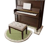 ZXDTVFGN Tapis Isolant Spécial pour Piano Droit avec Chauffage Au Sol - Amortisseur de Chocs et de Bruit - Protection Silencieuse (Couleur : Style 1, Taille : 110 X 110 CM / 43, 3 X 43, 3 Pouces)