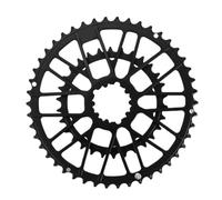 ZXFdgWS Couronnes Cyclisme Plateau Double 48-32T/46-30T for vélo de Route et Gravel, Compatible avec pédalier 9/10/11/12 Vitesses(46-30T)