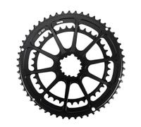 ZXFdgWS Couronnes Cyclisme Plateau Double 48-32T/46-30T for vélo de Route et Gravel, Compatible avec pédalier 9/10/11/12 Vitesses(53-39T)