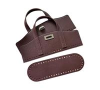 Zxfdsfdbnm à main tressé élégant avec renforcé et doubles poignées de, accessoire de en cuir PU, projet de bricolage créatif, saison décorative