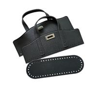 Zxfdsfdbnm à main tressé élégant avec renforcé et doubles poignées de, accessoire de en cuir PU, projet de bricolage créatif, saison décorative