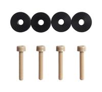 Zxfdsfdbnm Amortisseur de pied en silicone pour imprimante 3D 2.4 - Pieds de colonne en silicone - Pour imprimante 3D