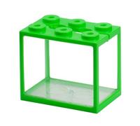 Zxfdsfdbnm Aquarium empilable pratique à 6 trous, haute transparence, convient pour une utilisation de bureau, parfait pour les aquariums Bettas Fish Betta