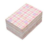 Zxfdsfdbnm Bloc de papier d ' insertion de journal de notes, 400 sheets | Feuilles décoratives en vrac avec des styles imprimés mixtes pour les notes d ' étude, l ' organisation du bureau, les