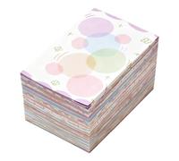 Zxfdsfdbnm Bloc de papier d ' insertion de journal de notes, 500 sheets | Feuilles décoratives en vrac avec des styles imprimés mixtes pour les notes d ' étude, l ' organisation du bureau, les