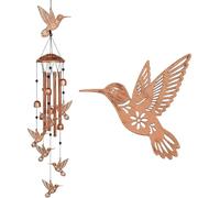 Zxfdsfdbnm Carillon éolien en métal fabriqué à la main en forme de papillon pour extérieur, jardin, balcon, décoration anti-rouille, facile à installer, petit carillon éolien pour l'extérieur unique