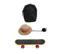 Zxfdsfdbnm Chapeau de soleil réglable pour planche à roulettes, cartable pour lézards, accessoires de costume pour animal de compagnie, chapeau de paille