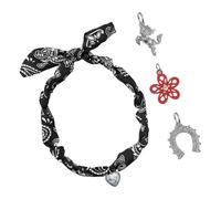 Zxfdsfdbnm Collier écharpe en Polyester tendance, léger et doux avec pendentif, pour un usage quotidien et une amélioration des tenues, vêtements de cou élégants