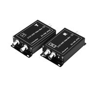 Zxfdsfdbnm Dispositif coaxial amélioré pour mixeur de signaux de caméra clair avec boîtier en métal simple et répartiteur de caméra de sécurité coïncident