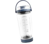 Zxfdsfdbnm Ensemble de couvercles de gobelets portables à visser, Blue | Guides millilitres clairs, forme conviviale