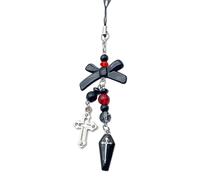 Zxfdsfdbnm Lanière de clé avec breloque de téléphone tendance élégante pour téléphone, accessoire de sac, bijou de téléphone simple pour le quotidien