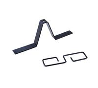 Zxfdsfdbnm Lot de 2 chaînes de gouttière pour chaîne de pluie - Chaîne de pluie pour chaîne de pluie - Garniture en métal