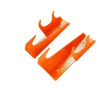 Zxfdsfdbnm Lot de 2 étagères Jacob peu encombrantes avec fixations incurvées pour un rangement optimal des outils de garage