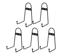 Zxfdsfdbnm Lot de 5 grands présentoirs noirs pour assiettes et collections artistiques - Chevalet de table mural - Musées - Galerie