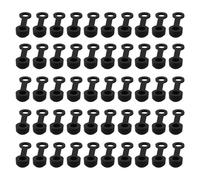 Zxfdsfdbnm Lot de 50 cache-écrous de purge de vélo en caoutchouc souple Capuchons de vis de frein hydraulique Étrier de frein Capuchons de purge Facile à utiliser