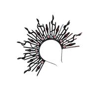 Zxfdsfdbnm Mythologie Serpent Tête Couronnes Postiche Cheveux Party Headwear Texture Convient pour les fêtes costumées et les occasions spéciales