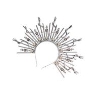 Zxfdsfdbnm Mythologie Serpent Tête Couronnes Postiche Cheveux Party Headwear Texture Convient pour les fêtes costumées et les occasions spéciales