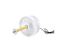 Zxfdsfdbnm Petit ventilateur circulaire USB miniature avec refroidissement efficace et opérations silencieuses Cages sécurisées pour animaux de compagnie Ventilateur suspendu à circulation compacte