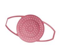 Zxfdsfdbnm Plateau de Cuisson à la Vapeur à Base surélevée, A B | Insert de panier en Silicone avec poignées de levage perforées, boulettes de fruits de mer, ustensiles de cuisine