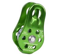 Zxfdsfdbnm Poulie Accessoire d ' pour Camping randonnée, Green | Roue fixe en alliage d ' aluminium pour une utilisation en extérieur