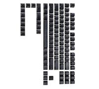 Zxfdsfdbnm Profil original 101 touches à double injection Side Legends Keycap Set pour jeux et saisie de claviers Profil original Touches latérales imprimées