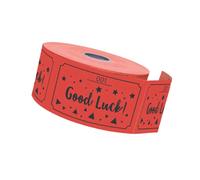 Zxfdsfdbnm Rouleau d ' entrée de Dessin en Papier avec feuillets, Red | Feuillets détachables numérotés avec champs de détails inversés pour utilisation dans les activités de magasin en