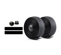 Zxfdsfdbnm Ruban de guidon de vélo rembourré | Texture PU noire, ajustement de tension réglable, amélioration du confort de la poignée pour les cyclistes sur