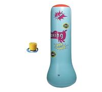 Sac de frappe gonflable pour enfants - Jouet - Colonne de chaîne de boxe - Sac de sable pour enfants - Poinçon de frappe - Jouet durable