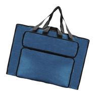 Zxfdsfdbnm Sac de transport résistant à l'eau pour planche à dessin - Sac de transport pour peinture sur toile, affiche, œuvre d'art, bleu