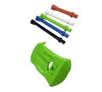 Zxfdsfdbnm Tees de simulateur de base stable lance moniteur d'entraînement de golf pour la pratique à la maison Accessoires de jeu de golf durables Support de base de gazon avec simulateur prédécoupé