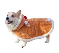 Zxfdsfdbnm Tenue pour animaux de compagnie avec thème de vacances - Cape chaude à capuche pour chiens et chats - Pour réunions de famille - Fête à thème de Noël - Capes pour animaux de compagnie
