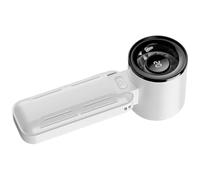 Zxfdsfdbnm Ventilateur électrique Rechargeable à 5 vitesses, 3000mAh, réglable, Portable, pour l ' extérieur, poche, refroidissement, Portable