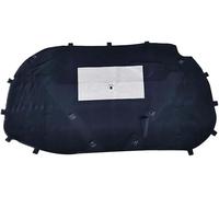 ZXFENG Couverture Insonorisée en Coton pour Scirocco 2009-2016, Réduit Le Bruit du Moteur Coussin D'isolation Phonique du Moteur de Capot Avant