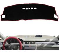 ZXFENG Couverture Tableau Bord Voiture pour Audi A6 C5 1998~2004 Housse Protection Instrument Console Centrale Tapis Anti-dérapants