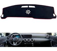 ZXFENG Couverture Tableau Bord Voiture pour Benz A-Class W177 2019-2022 Housse Protection Instrument Console Centrale Tapis Anti-dérapants