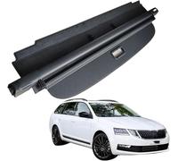 ZXFENG Étagère Arrière Rétractable De Coffre pour Skoda Octavia Travel Edition 2016-2019 Couverture De Cargaison De Coffre, Étagère Coffre Arrière Cargo Cache-Bagages