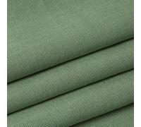 ZXFLOOR Tissu en Coton et Lin 140 x 100 cm au mètre, Couleur Unie, pour Chemises d'enfants, vêtements, Haut, Robe, Pantalon, Pyjama, été, Tissus Respirants au mètre