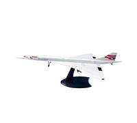 ZXGGASG Échelle 1: 200 Avion en métal moulé pour Les Avions de passagers supersoniques Concorde Souvenir pour Adulte pour la Collecte l'affichage (Style 2)