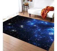 ZXGGASG Espace extérieur Nébuleuse Star Clusters Kids Carpet 3D Tapis sans Glissement imprimé x 200 cm Mat Sol sur thème l'astronomie Le canapé l'aire de Jeux pour Enfants