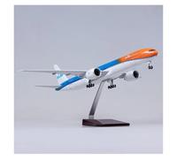 ZXGGASG Modèle d'aéronef Statique 47cm 1/157 pour KLM Air B777 Modèle d'avion Diecast Resin Scale Plane Modèle adapté à la Collection (Pas de lumière)