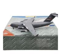 ZXGGASG Replica Aircraft Models 13 cm Modèle d'avions Militaires hautement détaillé 1: 400 pour USAF C-17 30600 Affichage de l'avion à l'échelle Modèle d'avion Miniature