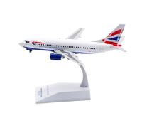 ZXGGASG Replica Aircraft Models 15cm 1/200 Échelle Airplane pour British Airways B737-500 Gffa Modèle d'avion aérone