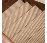 ZXGGASG TAFT sans Glissement, marches Turquoise 13 pcs, lavables en Machine, sécurité des Couleurs Solides pour Les aînés, Tapis de Coureurs d'escalier, Protection antidérapante