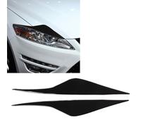 ZXHHXEB 2 pcs Phare Sourcils Couvercle des Yeux Autocollant Phare sourcil paupières Garniture Couverture pour Ford Mondeo MK4 2007-2013