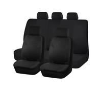 ZXHHXEB Ensemble de Housses Siège Auto,pour Opel Olympia Ascona Calibra Vectra Zafira Couvre Sieges pour Avant et Arrière Amovible Et Lavable, Auto Protecteur de Siège,Black