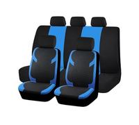 ZXHHXEB Ensemble de Housses Siège Auto,pour Opel Olympia Ascona Calibra Vectra Zafira Couvre Sieges pour Avant et Arrière Amovible Et Lavable, Auto Protecteur de Siège,Blue