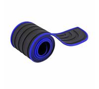 ZXHHXEB Protection Pare Choc Voiture,pour BMW X3 G01 2018-2023 Protection de Seuil de Chargement en Caoutchouc, Protecteur Pare-Chocs Arrière Autocollante,104cm*9cm-C/BlackBlue